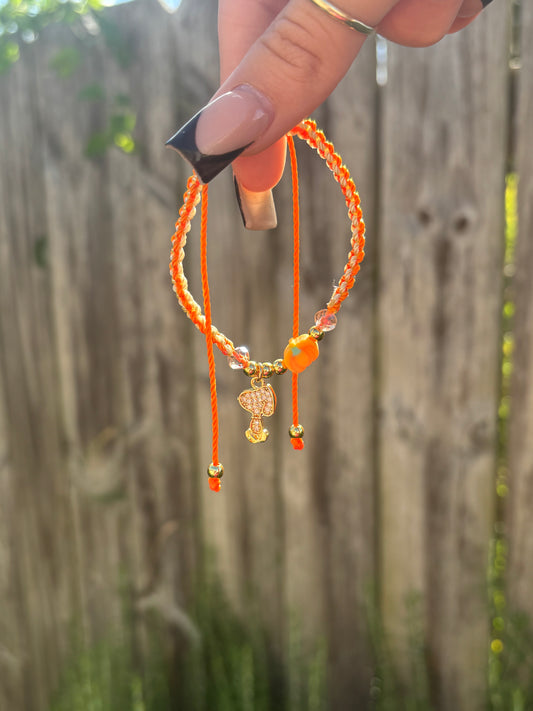 Pumpkin Snoopy Bracelet