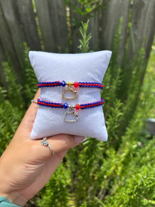 Spiderman Hello Kitty Themed Bracelet
