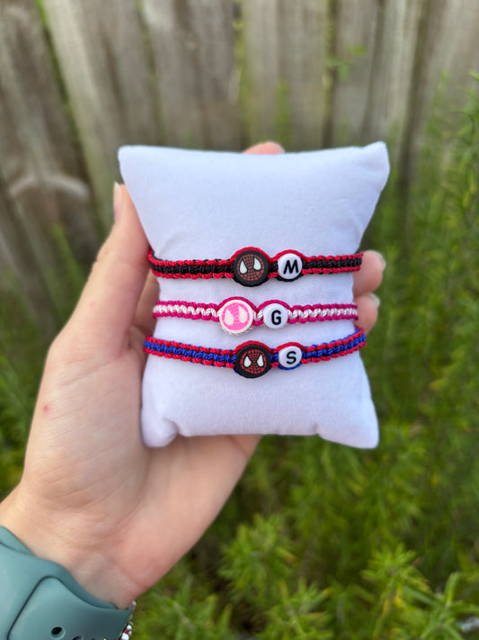 SpiderMan Character Adjustable Bracelet